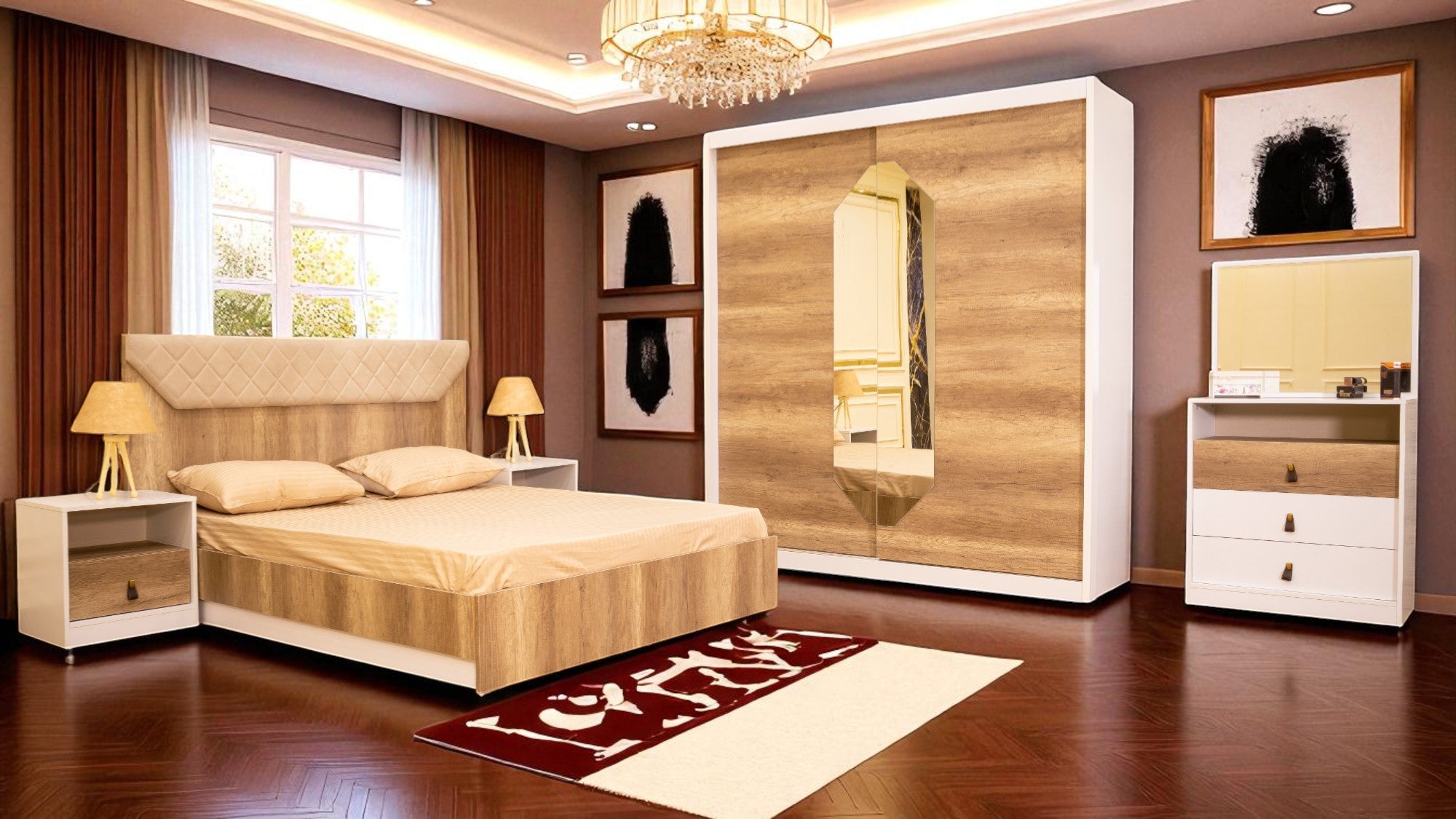 غرفة نوم ماستر 210